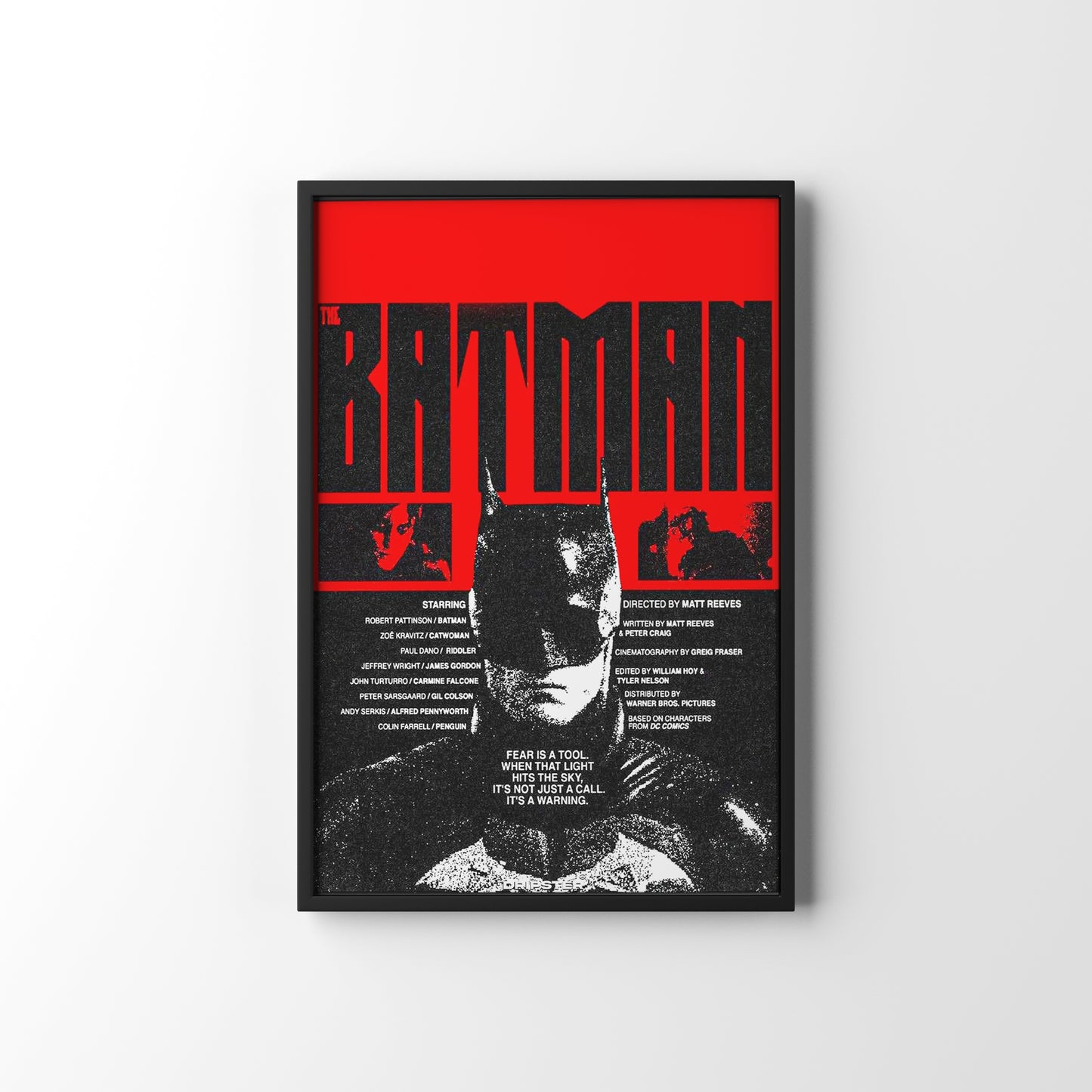BATMAN FRAMED POSTER