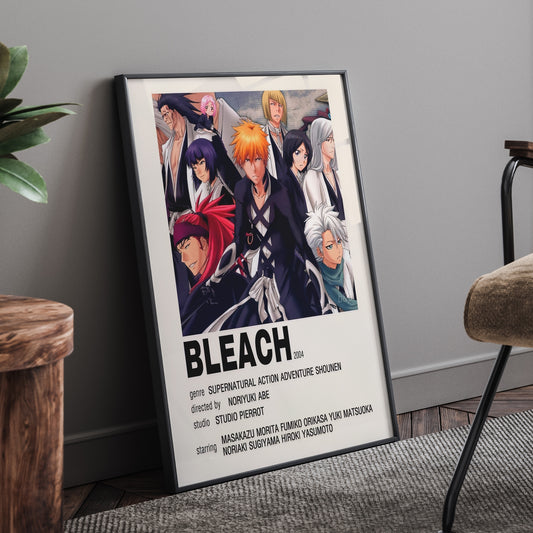 BLEACH FRAMED POSTER