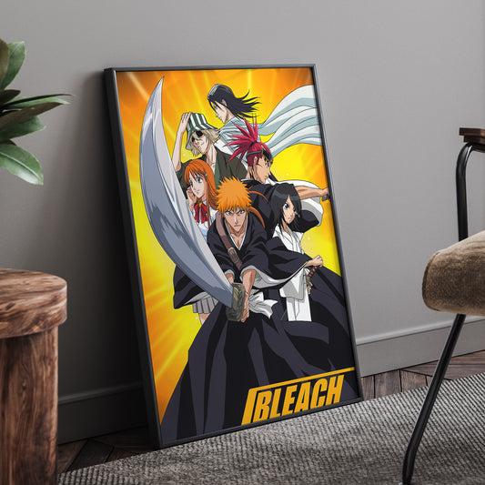 BLEACH FRAMED POSTER