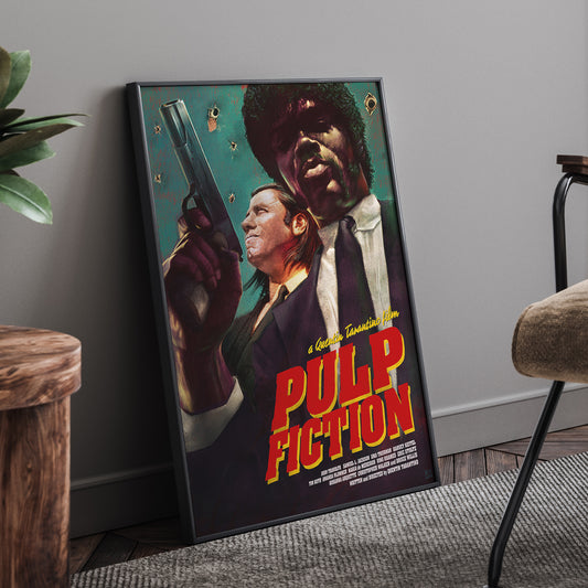 PULP FICTION FRAMED POSTER