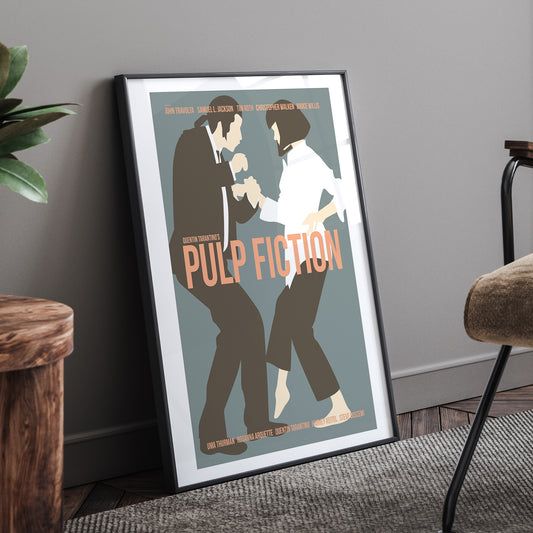 PULP FICTION FRAMED POSTER