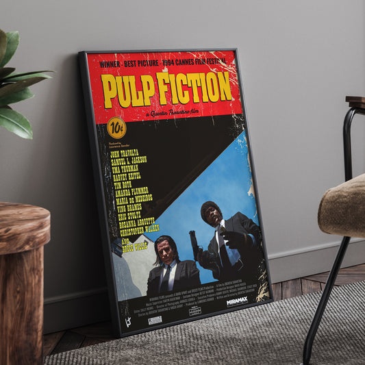 PULP FICTION FRAMED POSTER