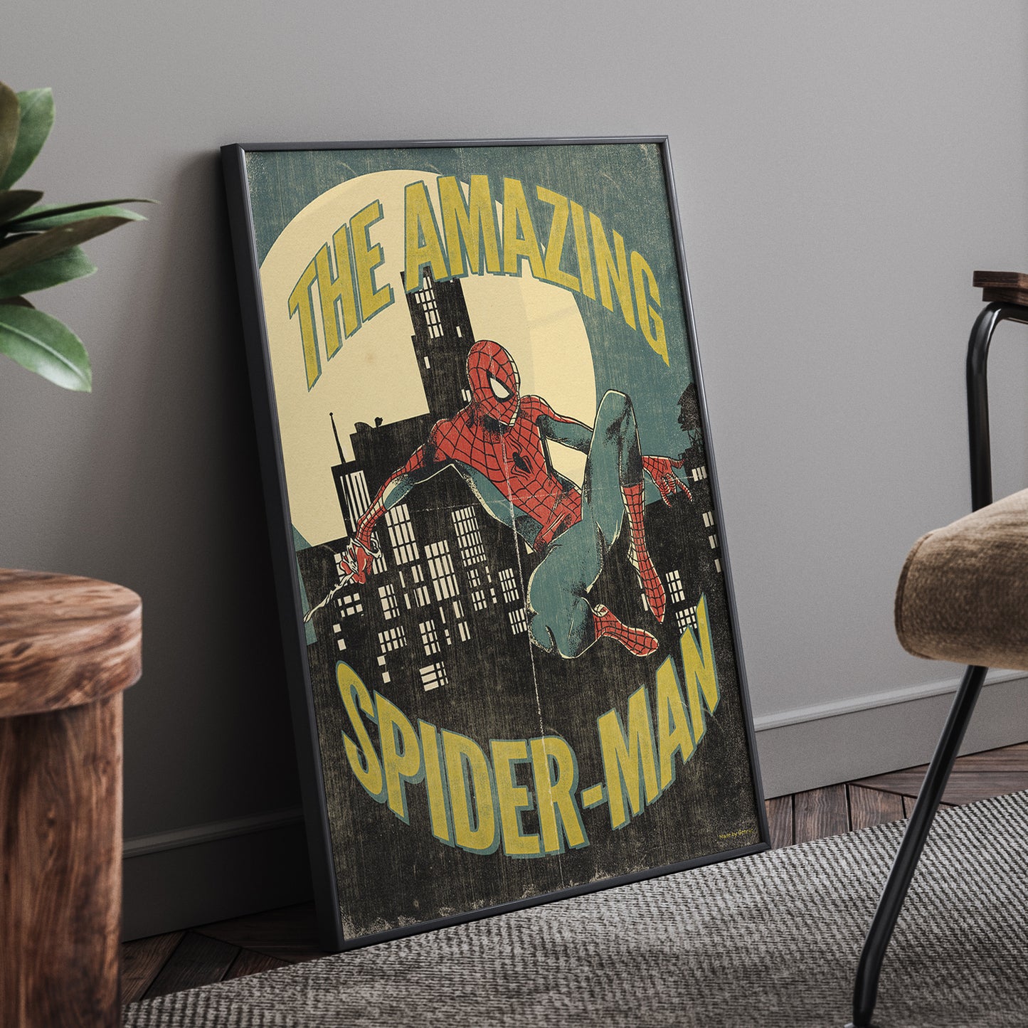SPIDERMAN FRAMED POSTER