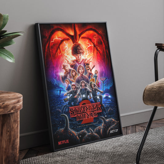 STRANGER THINGS FRAMED POSTER