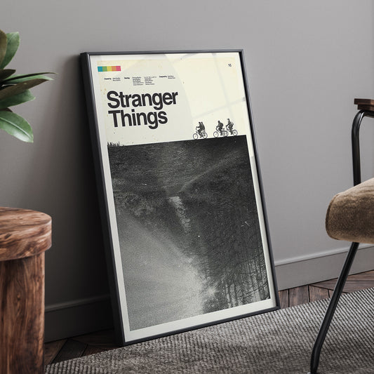 STRANGER THINGS FRAMED POSTER