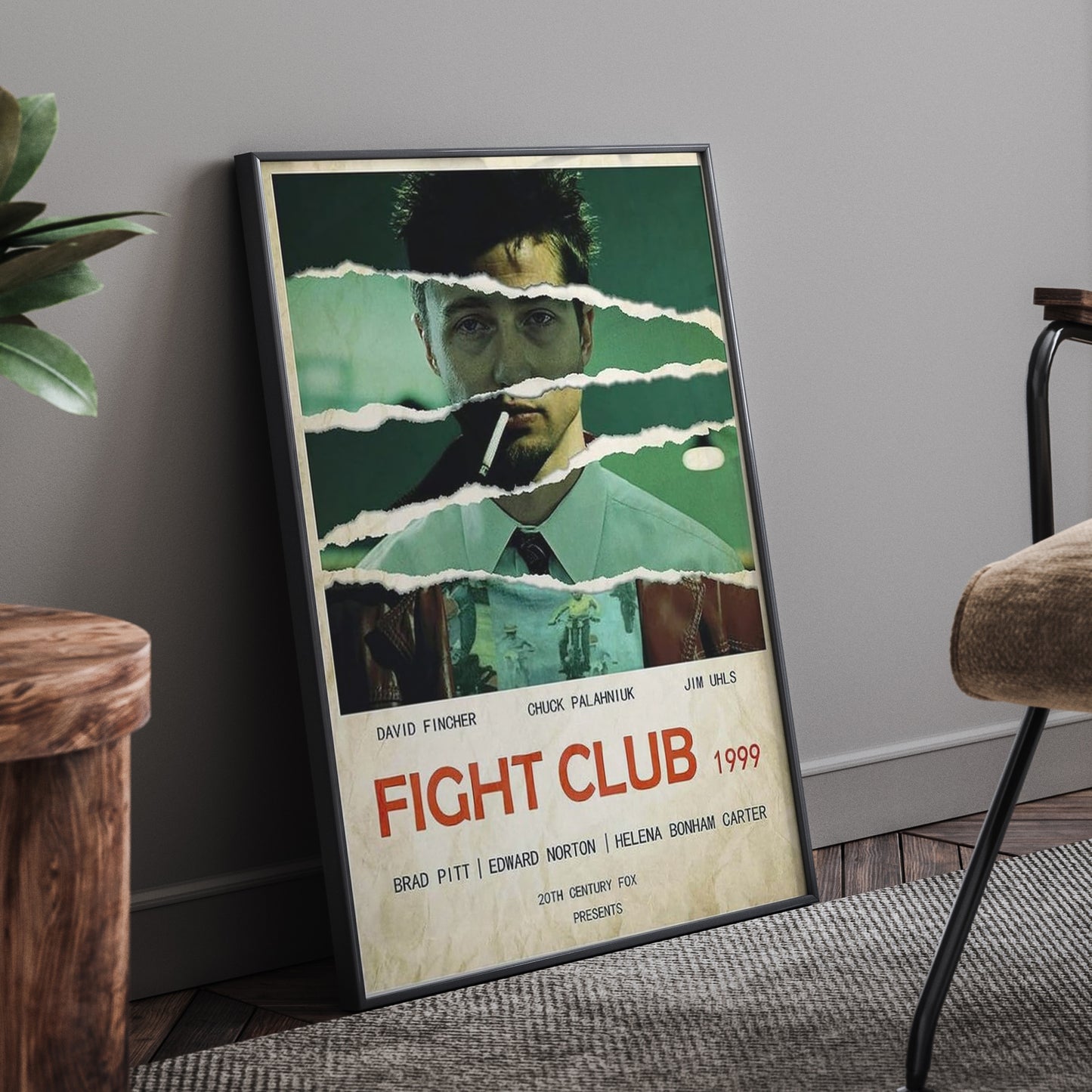 THE FIGHT CLUB FRAMED POSTER