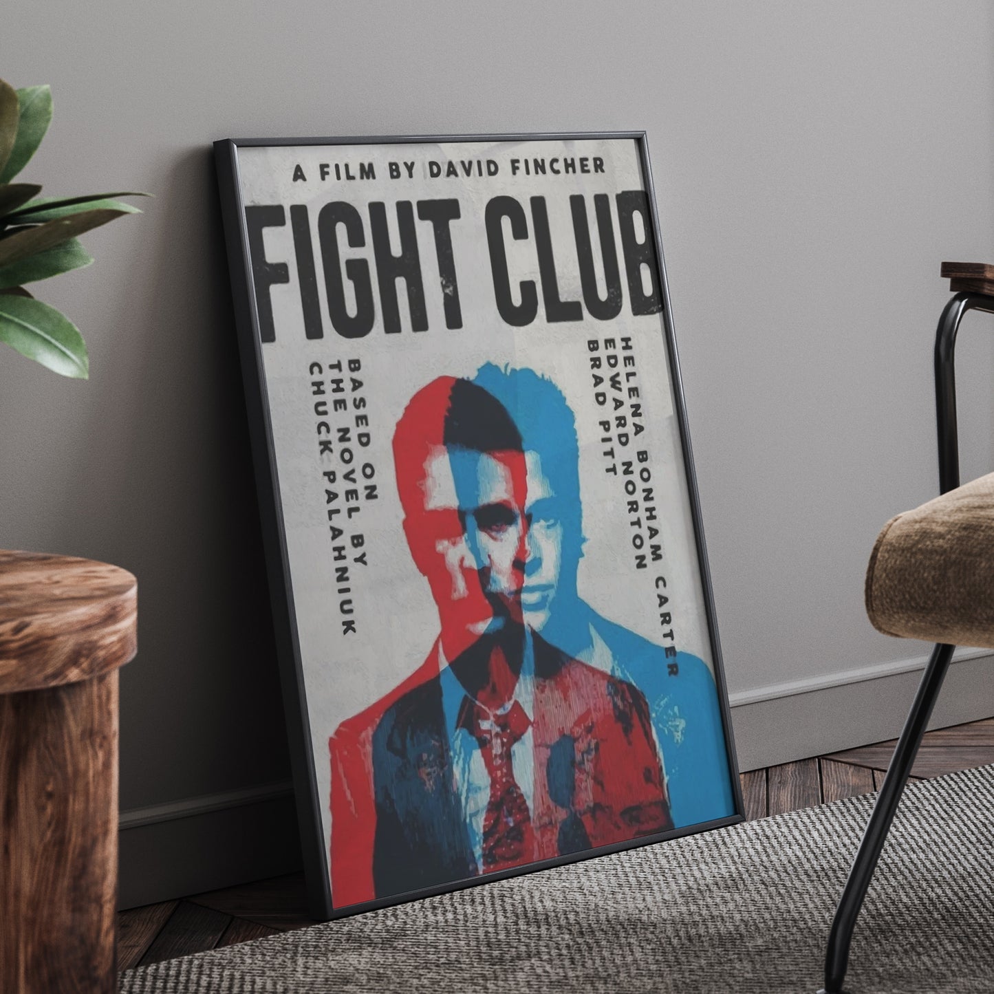 THE FIGHT CLUB FRAMED POSTER