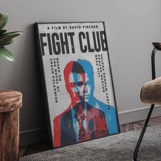 THE FIGHT CLUB FRAMED POSTER