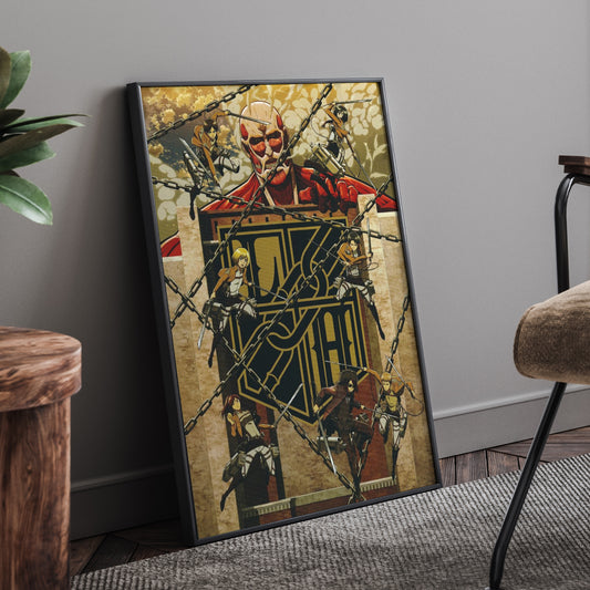 Attack On Titan Framed Poster