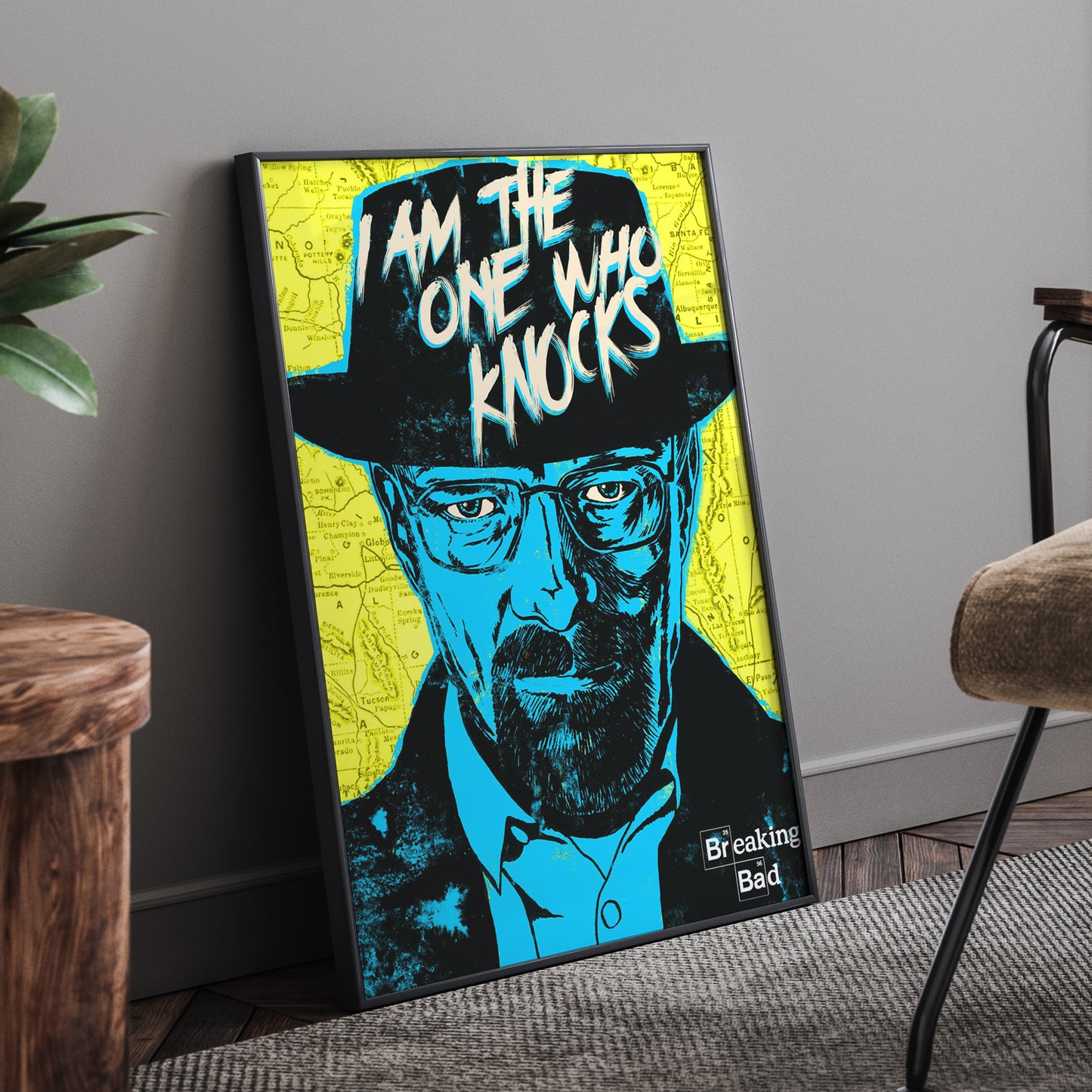 BREAKING BAD FRAMED POSTER