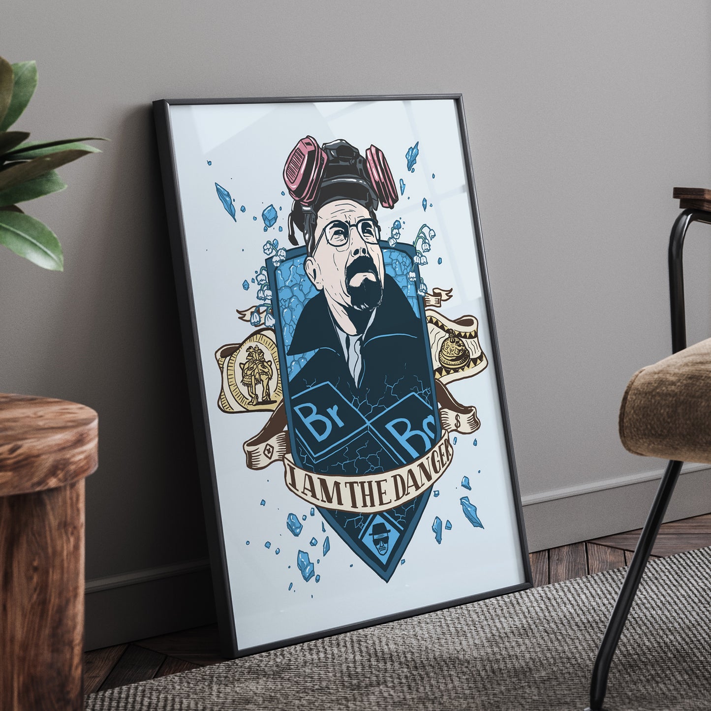 BREAKING BAD FRAMED POSTER