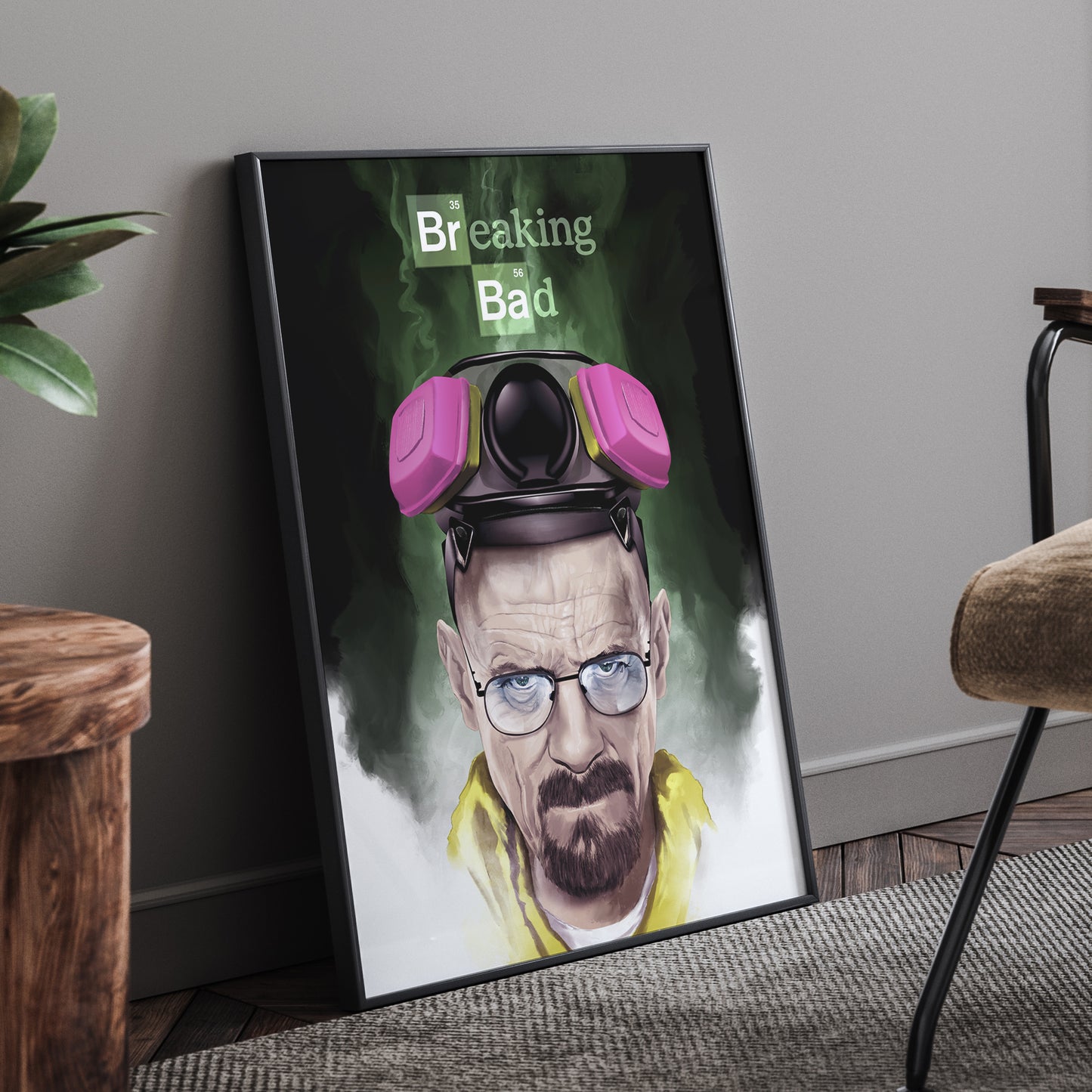 BREAKING BAD FRAMED POSTER