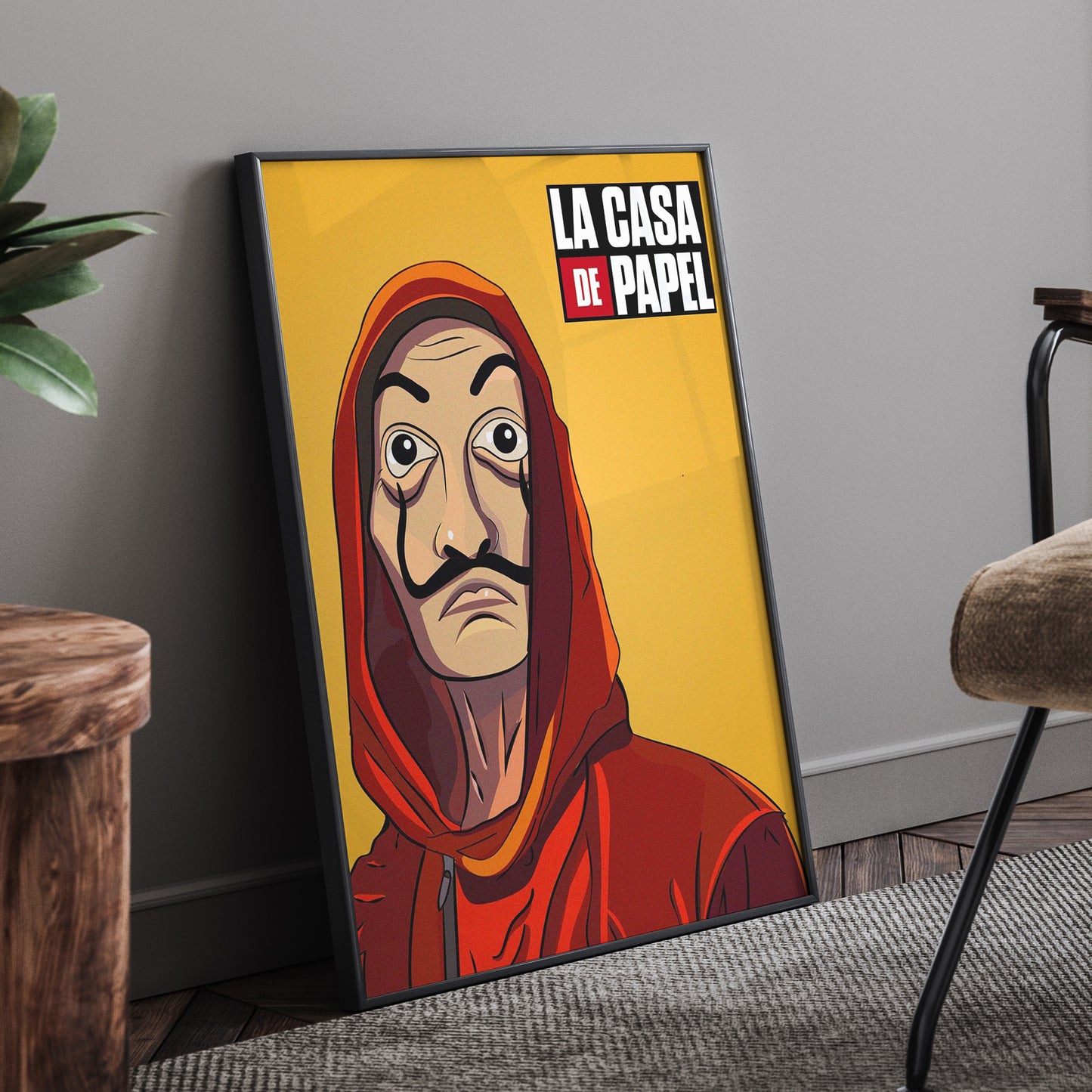 LA CASA DE PAPEL FRAMED POSTER