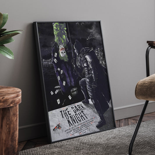 THE DARK KNIGHT FRAMED POSTER