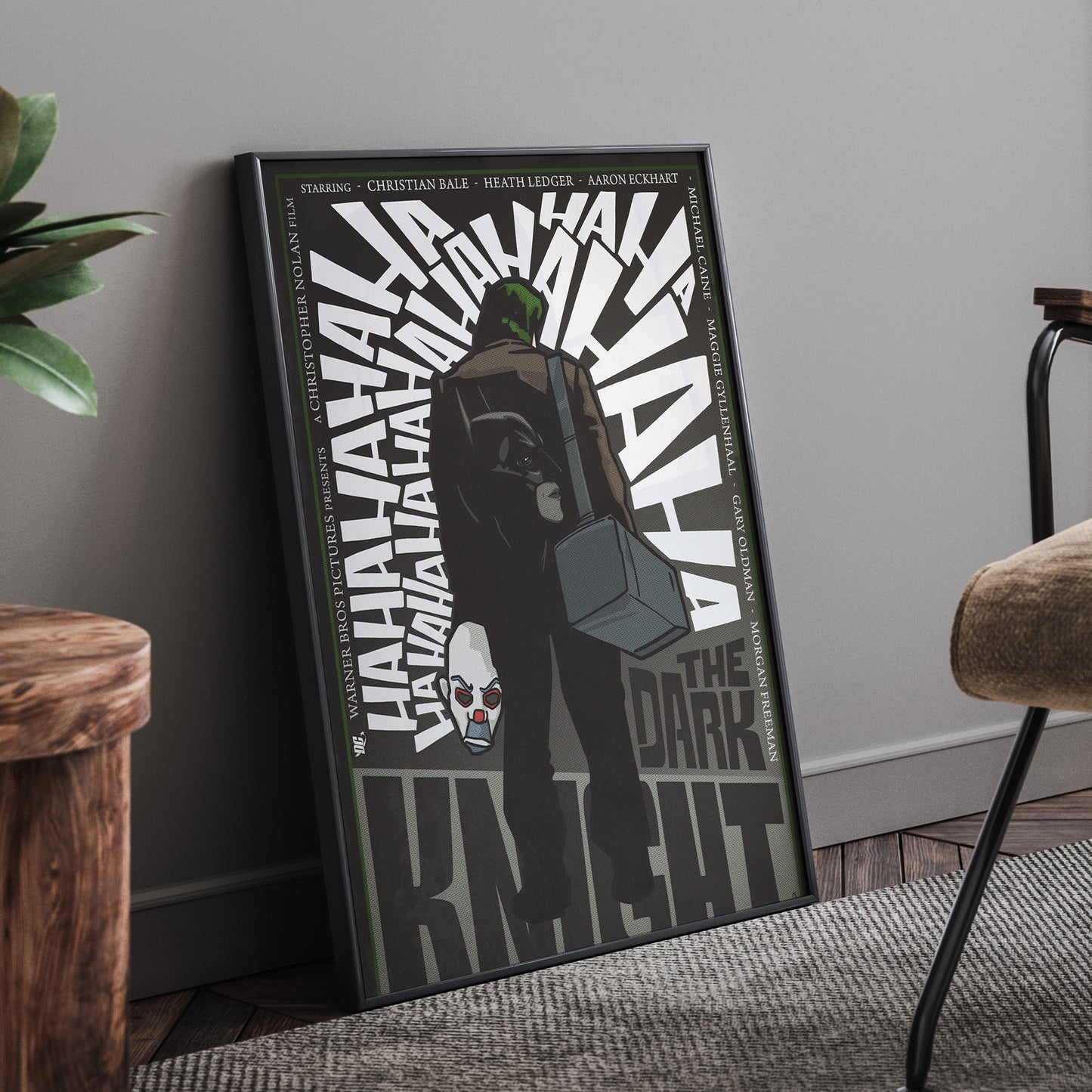 THE DARK KNIGHT FRAMED POSTER