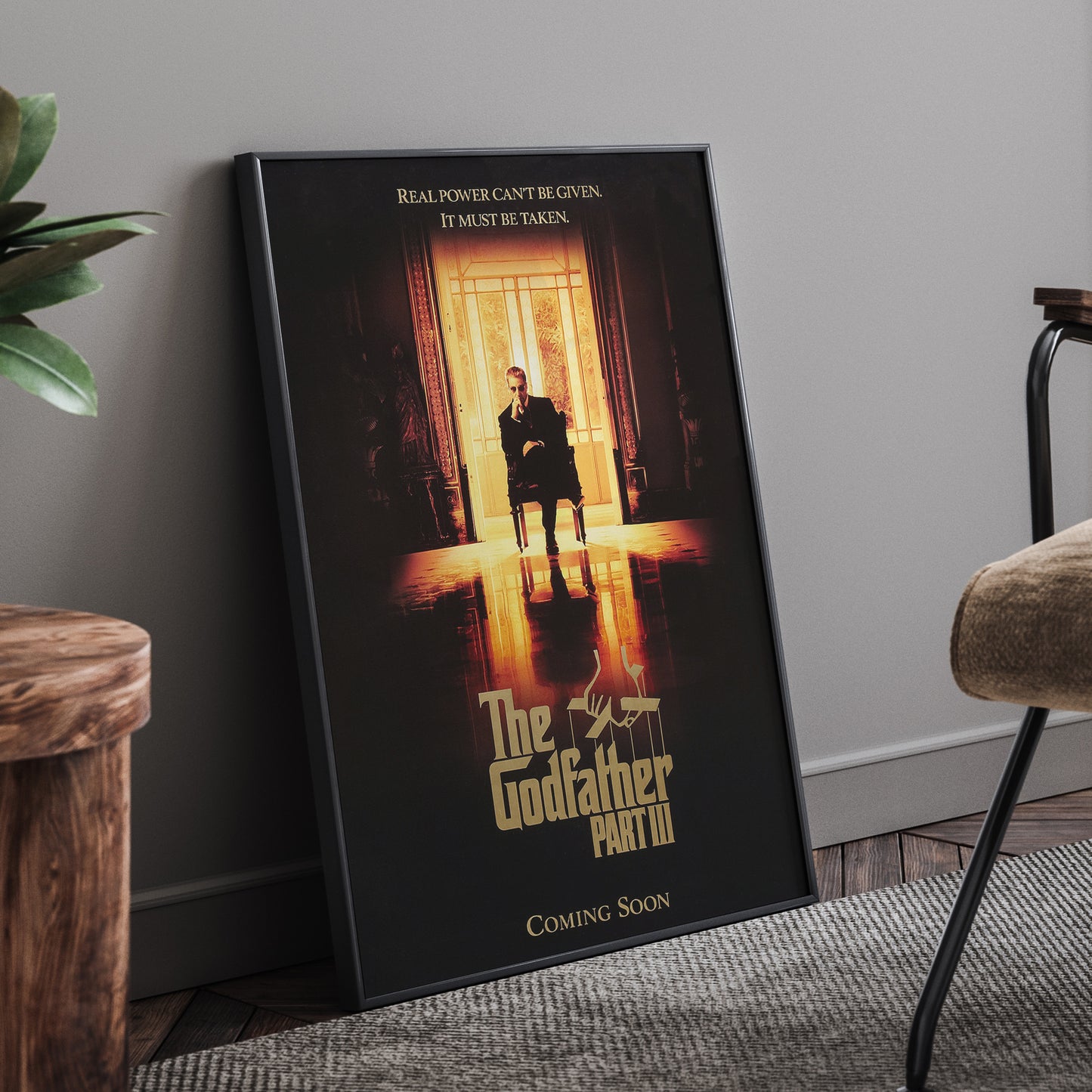 THE GOD FATHER FRAMED POSTER