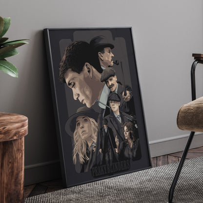 BEAKY BLINDERS FRAMED POSTER