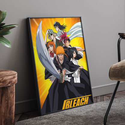 BLEACH FRAMED POSTER