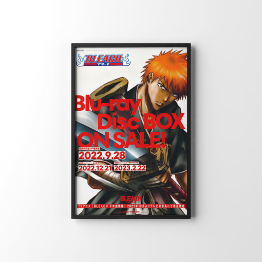 BLEACH FRAMED POSTER