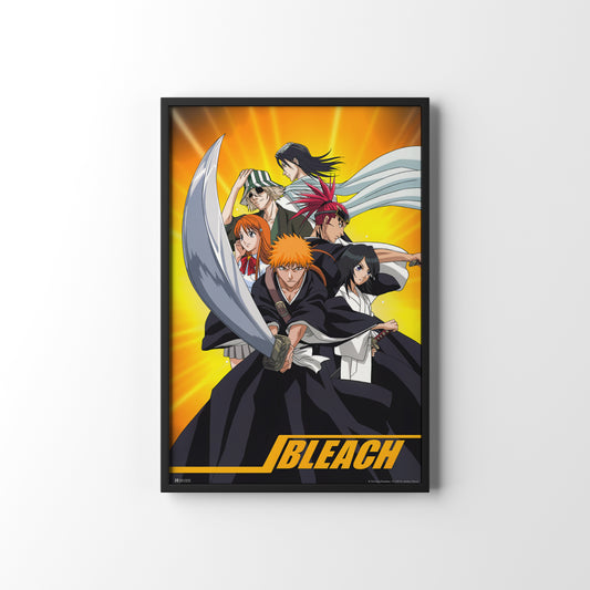 BLEACH FRAMED POSTER