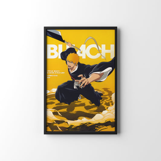 BLEACH FRAMED POSTER