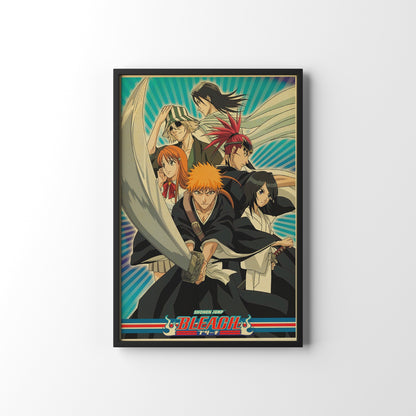 BLEACH FRAMED POSTER