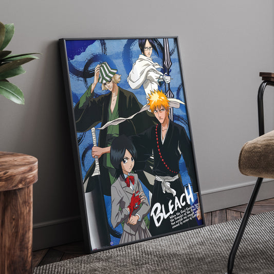 BLEACH FRAMED POSTER