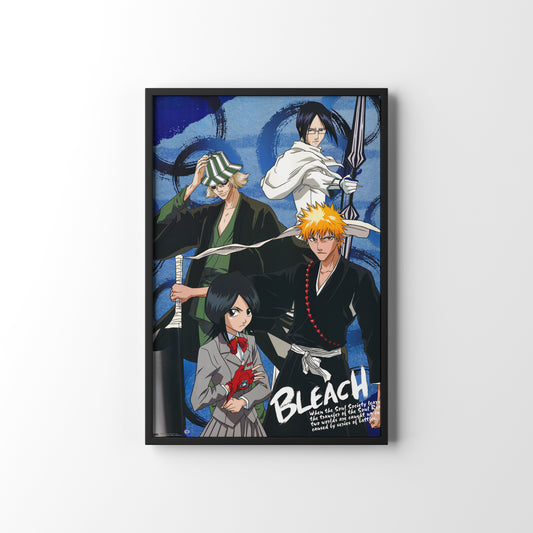 BLEACH FRAMED POSTER