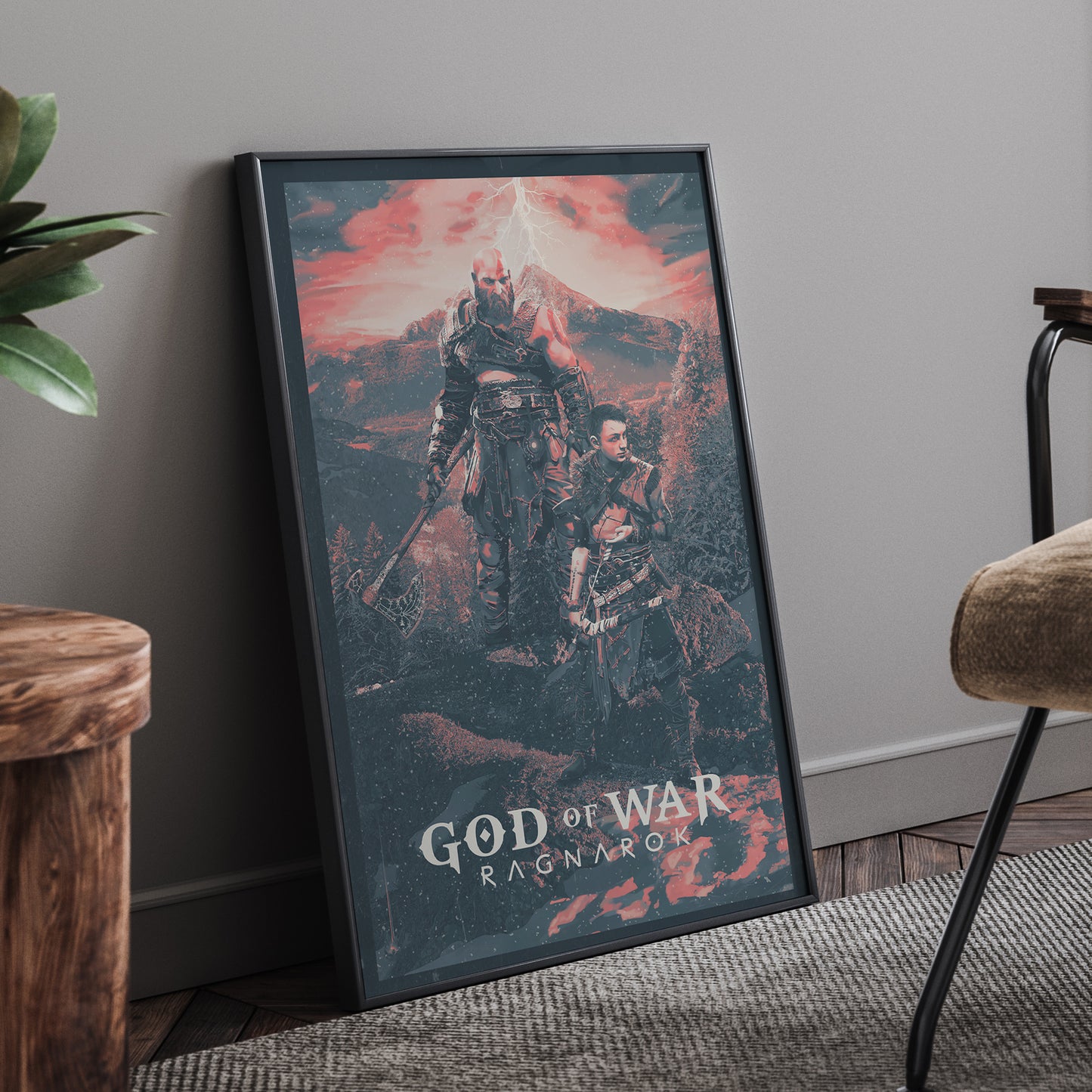 GOD OF WAR FRAMED POSTER