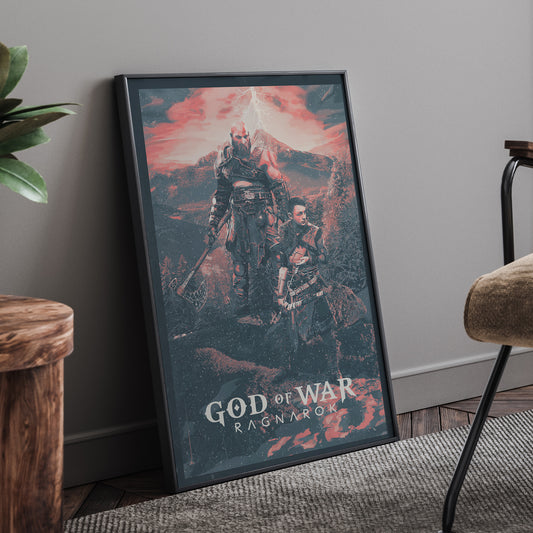 GOD OF WAR FRAMED POSTER