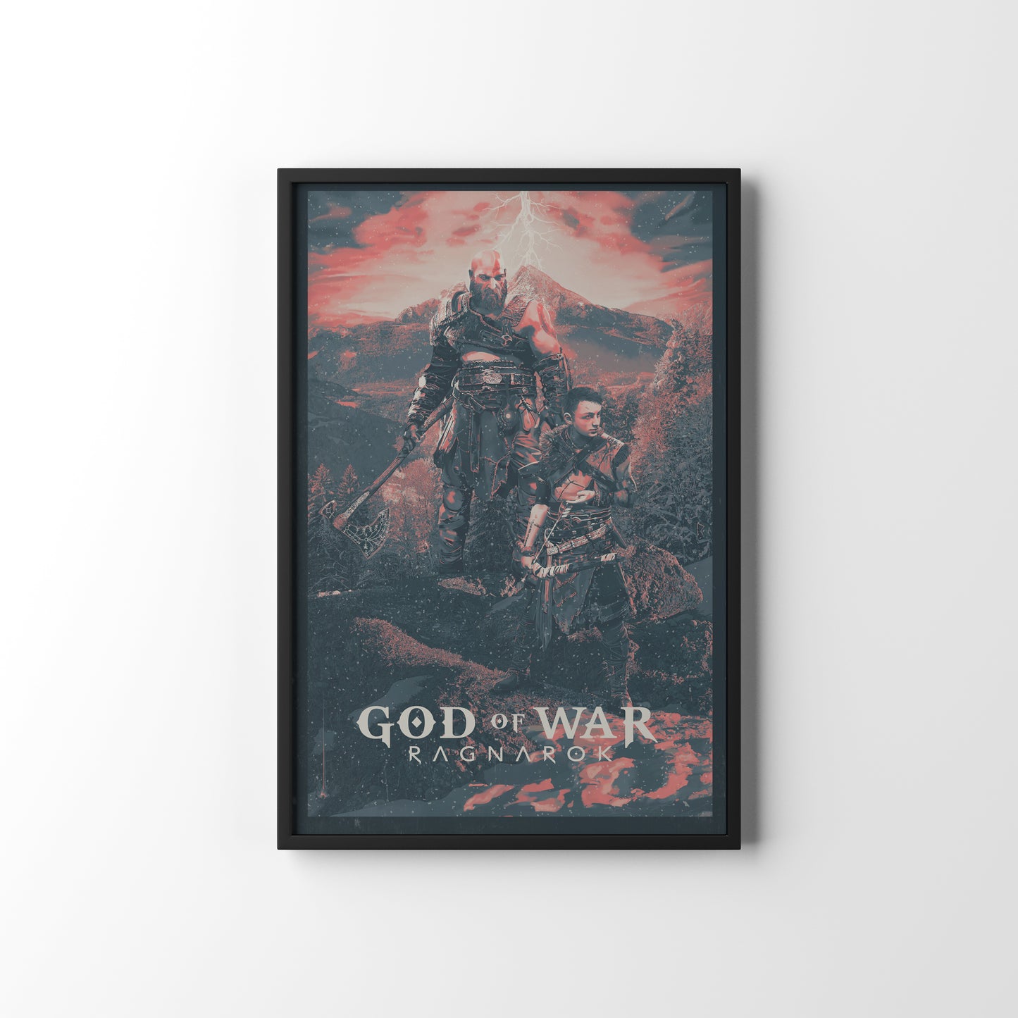 GOD OF WAR FRAMED POSTER