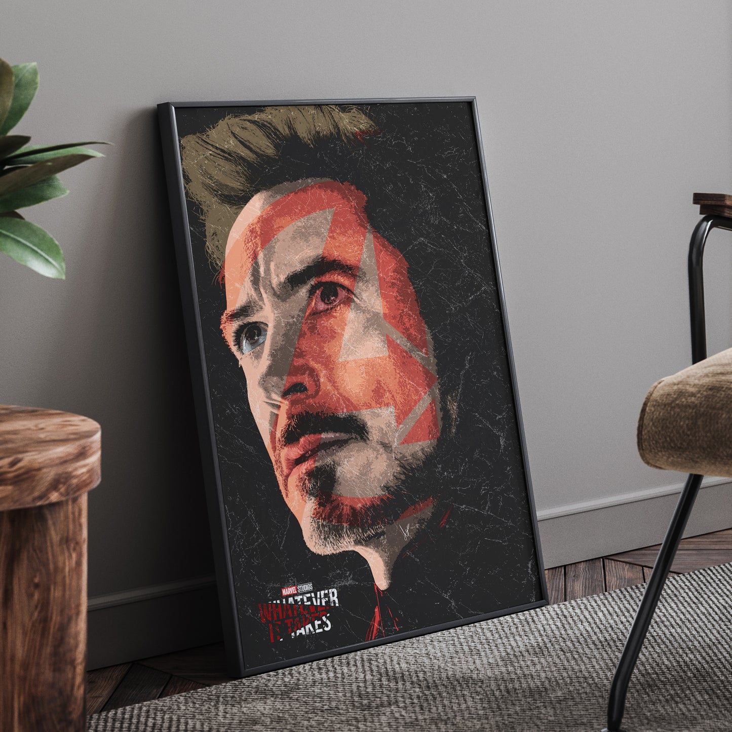 IRON MAN FRAMED POSTER