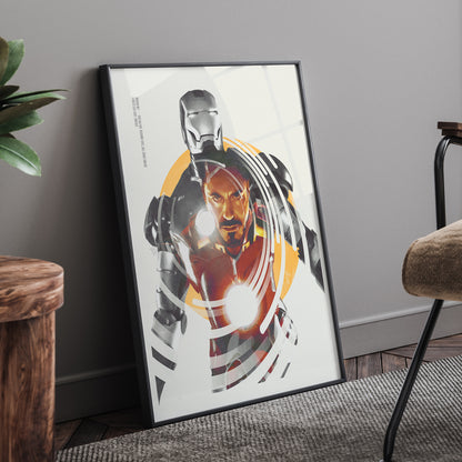 IRON MAN FRAMED POASTER