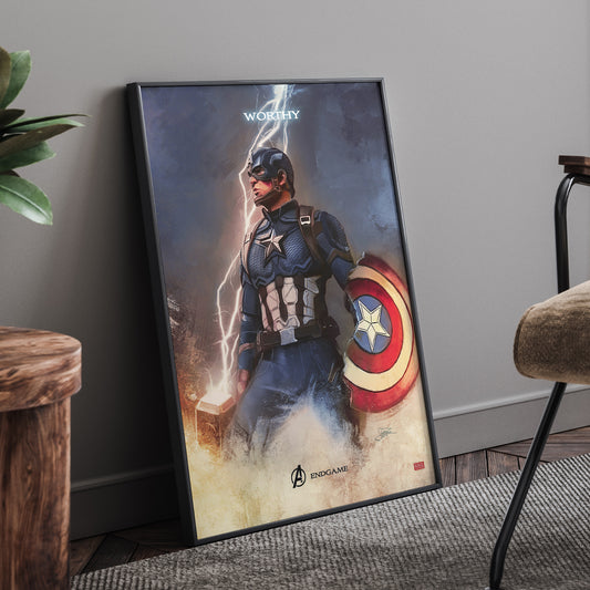 MARVEL FRAMED POSTER