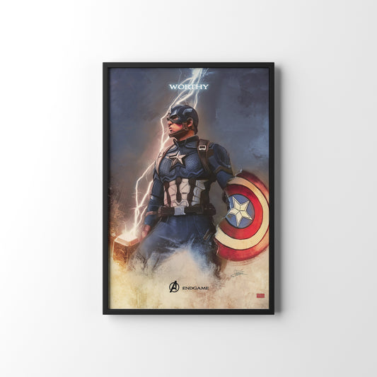 MARVEL FRAMED POSTER