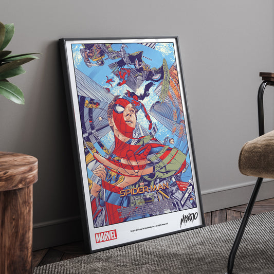 MARVEL FRAMED POSTER