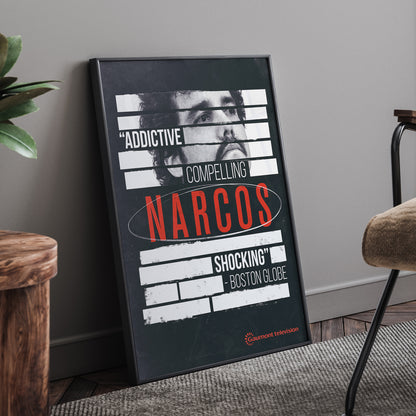 NARCOS FRAMED POSTER