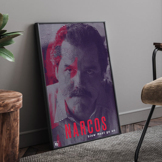 NARCOS FRAMED POSTER