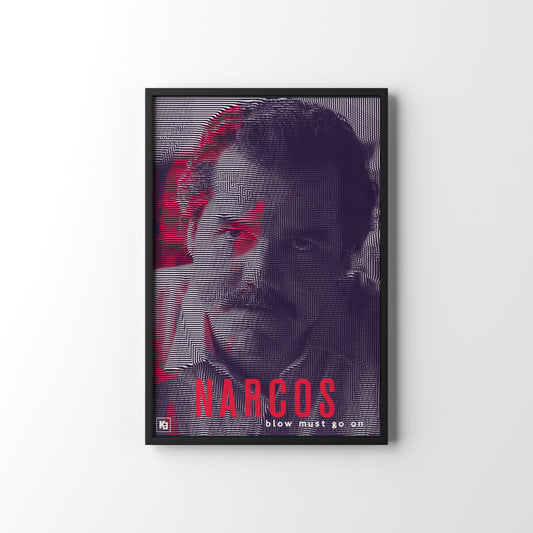 NARCOS FRAMED POSTER