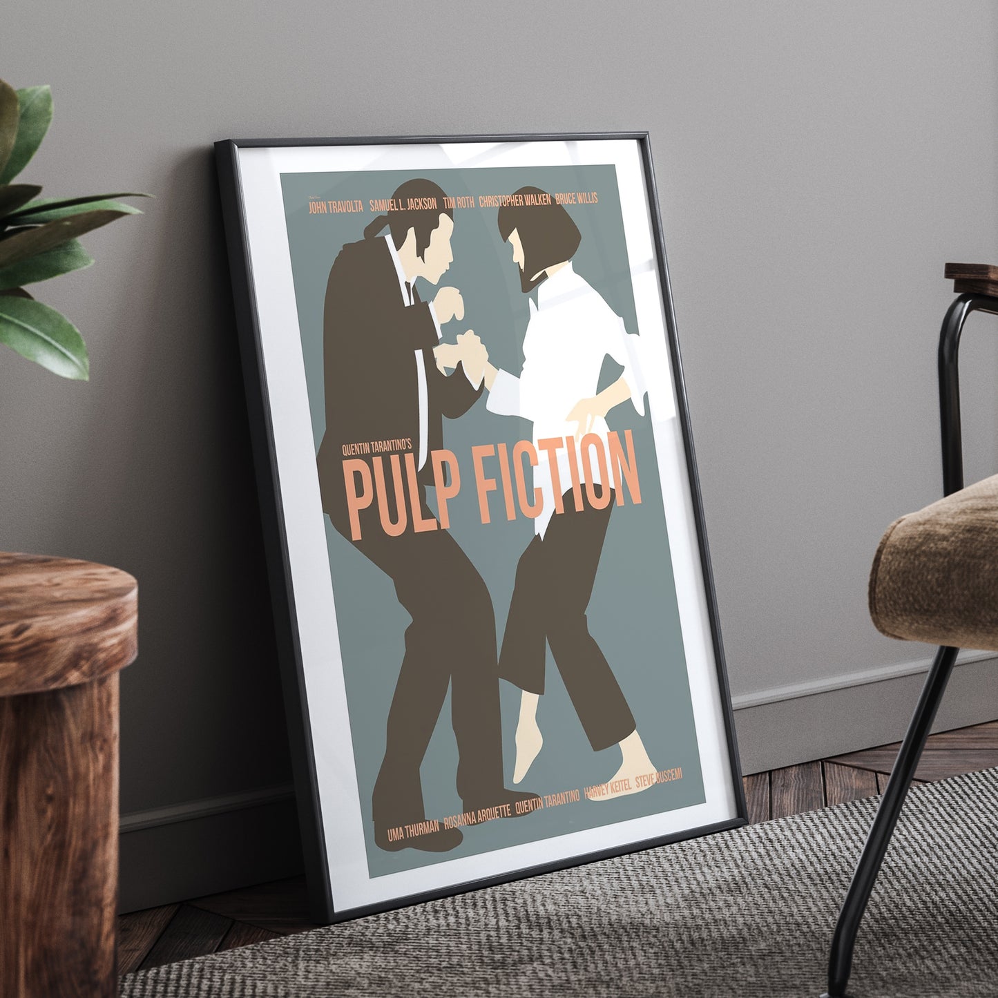 PULP FICTION FRAMED POSTER