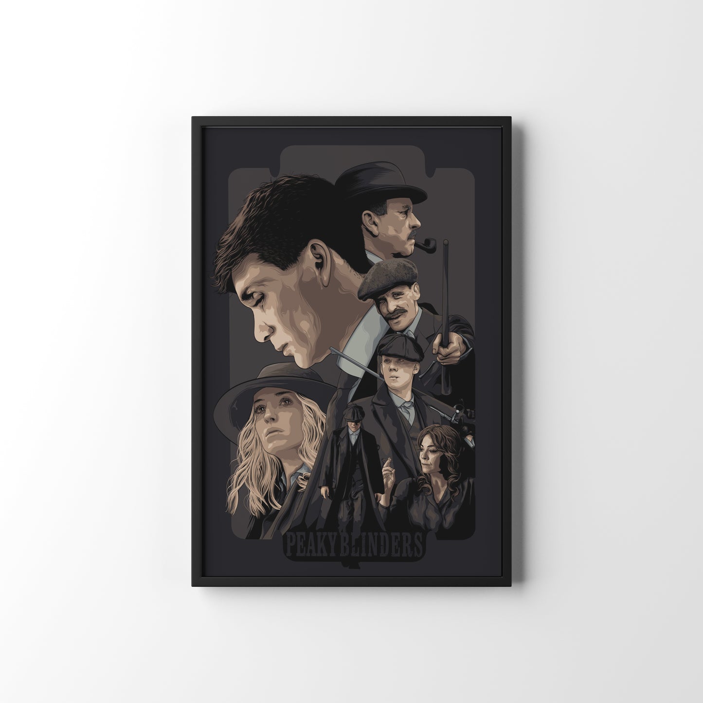 BEAKY BLINDERS FRAMED POSTER