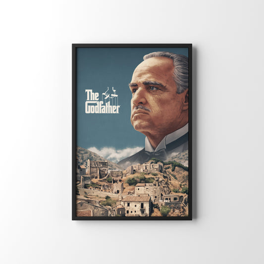 THE GOD FATHER FRAMED POSTER