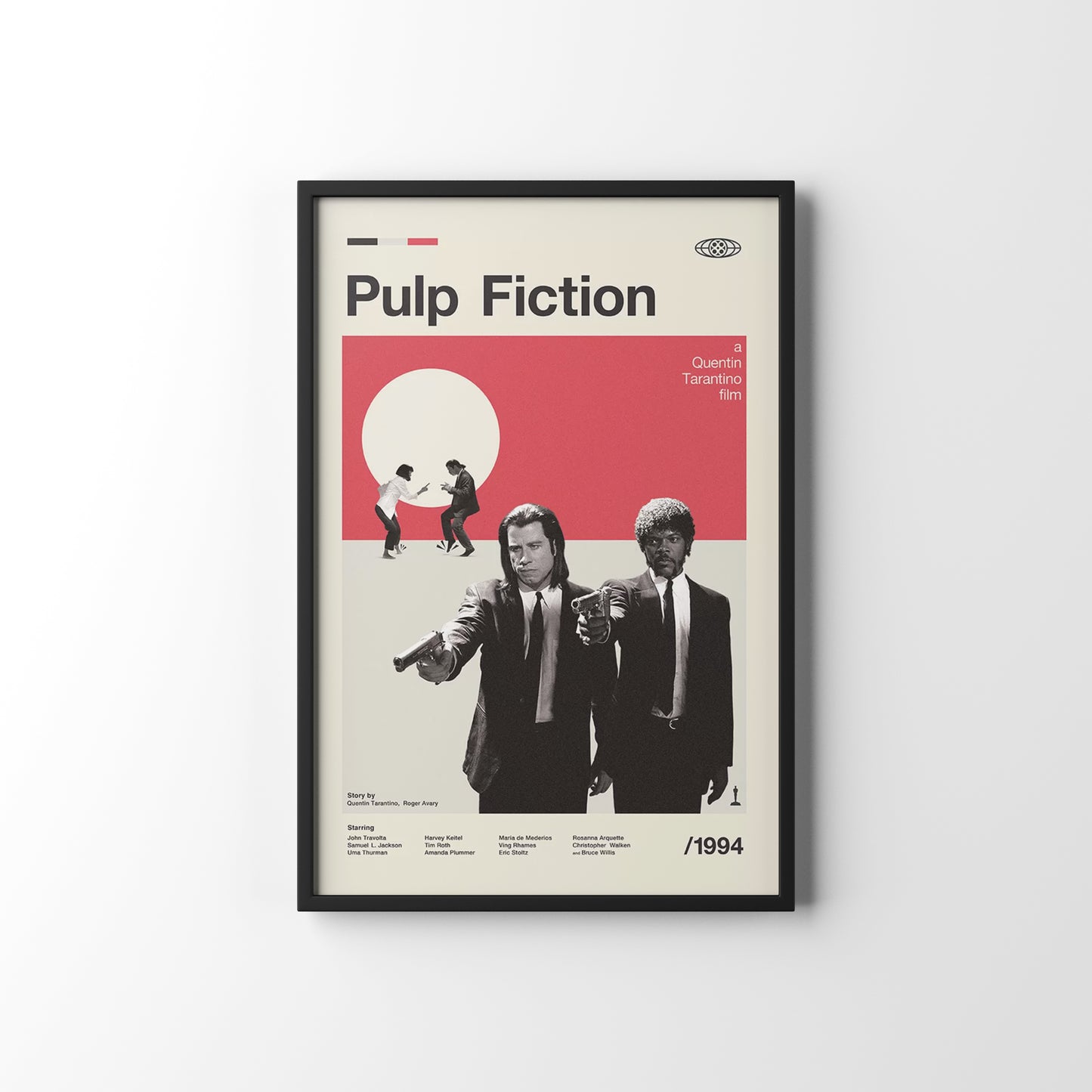 PULP FICTION FRAMED POSTER