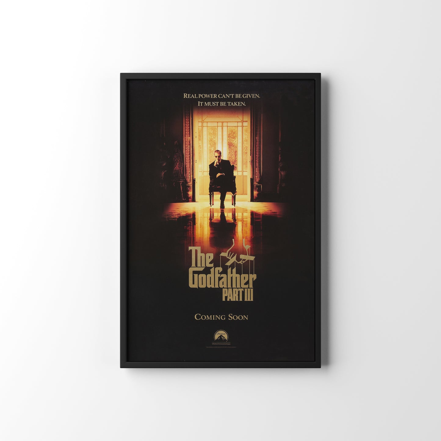 THE GOD FATHER FRAMED POSTER