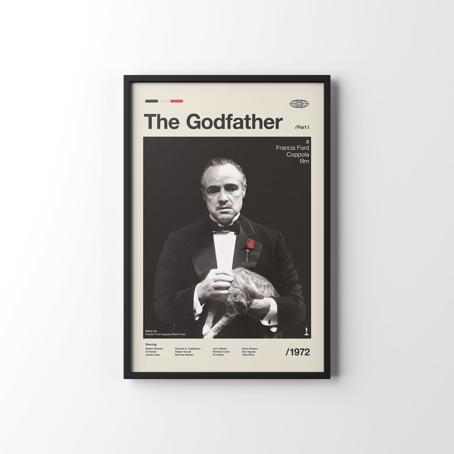 THE GOD FATHER FRAMED POSTER
