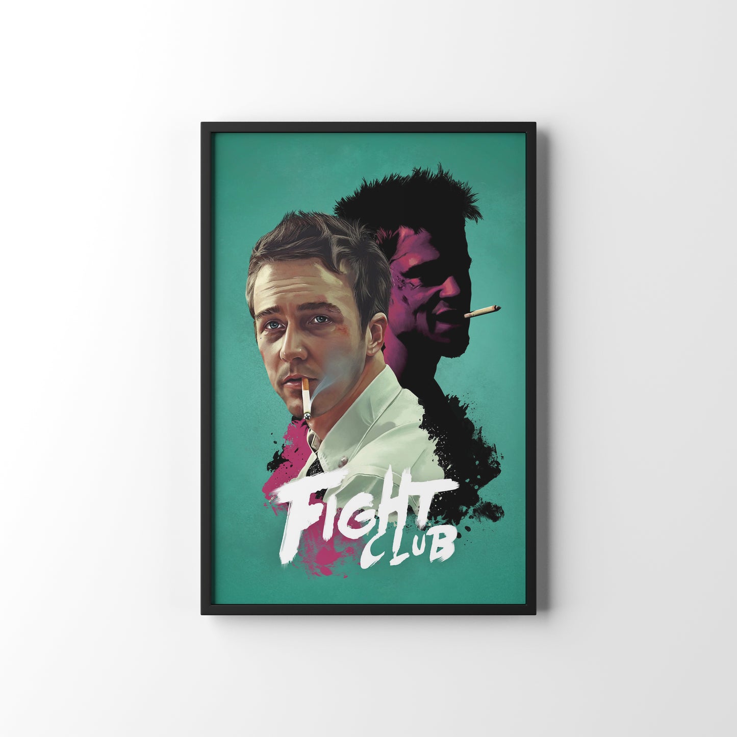 THE FIGHT CLUB FRAMED POSTER