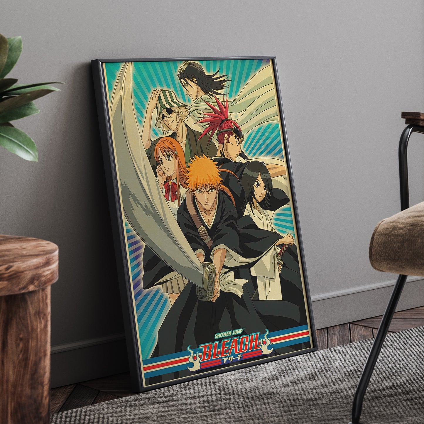 BLEACH FRAMED POSTER
