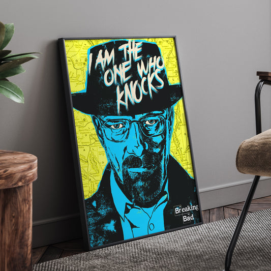 BREAKING BAD FRAMED POSTER