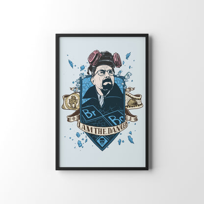 BREAKING BAD FRAMED POSTER
