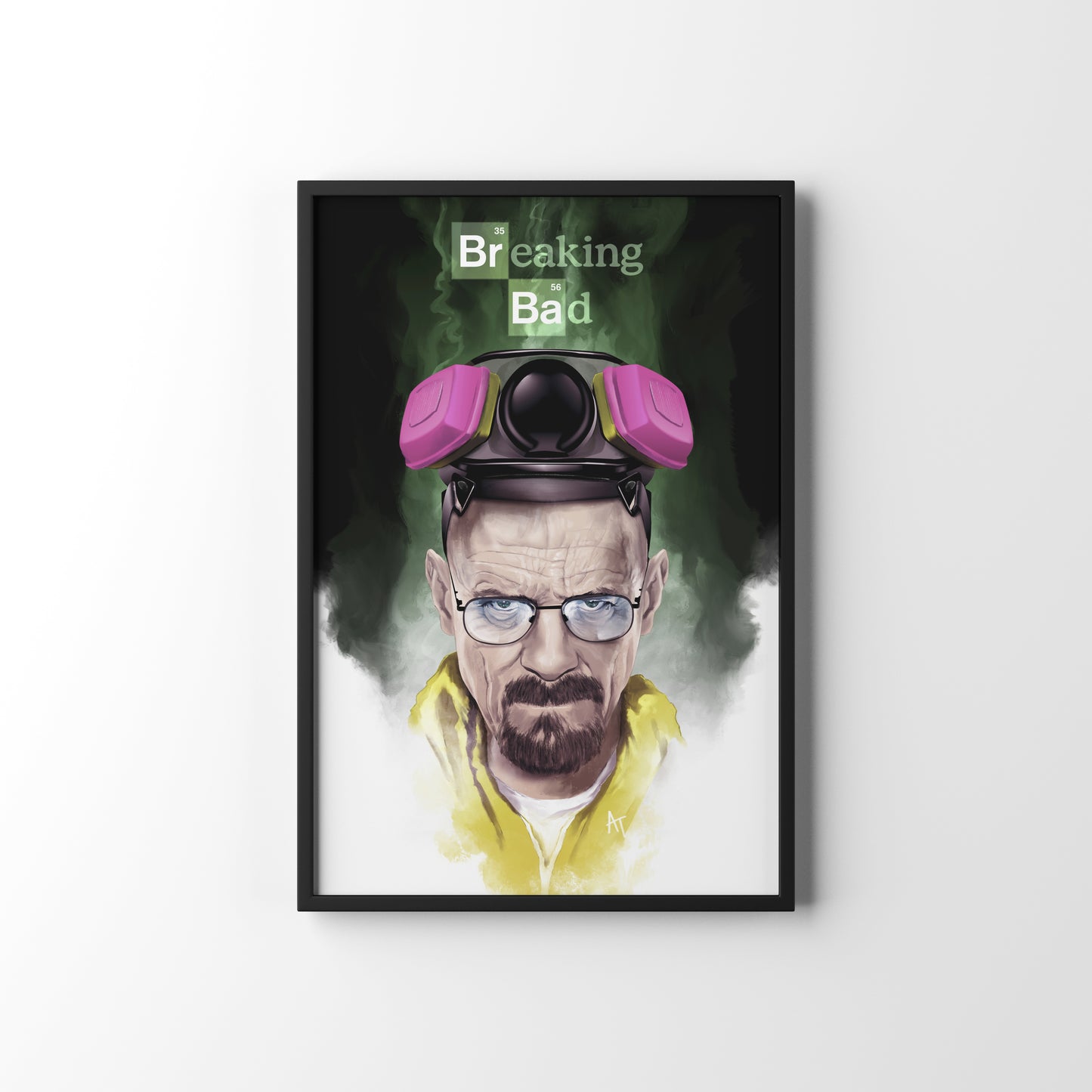 BREAKING BAD FRAMED POSTER